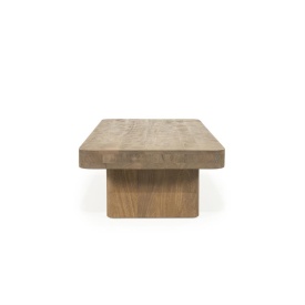 MASA DE CAFEA EDWARD - LEMN DE MANGO - MARO - 130(L) x 60(l) x 31(h) cm - Img 3