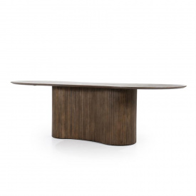 MASA DE DINING JORDY - LEMN DE MANGO - MARO - 250(L) x 110(h) x 76(l) - Img 2