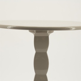 MASA LATERALA PRINZ - ALUMINIU - TAUPE - 37(L) x 37(l) x 55(h) - Img 2