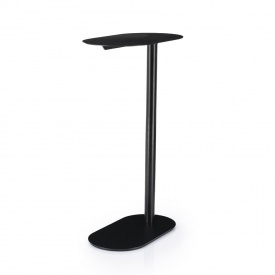 MASA LATERALA SPOT MARE - METAL - NEGRU - 43(L) x 70(h) x 24(l)