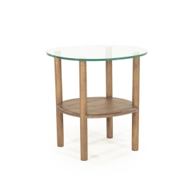 MĂSUȚĂ LATERALĂ CLEO - MARO DESCHIS - 50(L) x 45(l) x 50(h) - Img 3