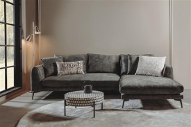 NOTTINGHAM 2 5-AL + CHAISE R - ADORE 017 GRI OLIVE - 287.5(L) x 170(l) x 92(h) - Img 2