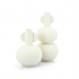 ORI MARE - CERAMICA - ALB - 20(L) x 40.5(h) x 20(l) - Img 2