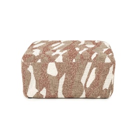 POUF - RYTM MARE - ROȘU - 70(L) x 70(l) x 34(h)
