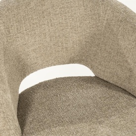 SCAUN ALISSA - GRI TAUPE ORO - 65(L) x 63(l) x 80(h) - Img 9