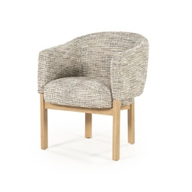SCAUN CU COTIERA - MICHA - TAUPE NORI - 66(L) x 66(l) x 79(h)