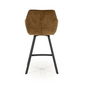 SCAUN DE BAR BLISS CU COTIERE - MUȘTAR - 52(L) x 56.5(l) x 96.5(h) - Img 6