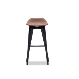 SCAUN DE BAR NOA - LEMN [FSC] / MATERIAL - CULOARE LA ALEGERE - 47(L) x 80/90(h) x 50(l) - Img 2