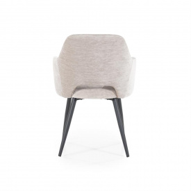 SCAUN ESMEE - POLIESTER / METAL - ALB - 58(L) x 81(h) x 57.5(l) - Img 6