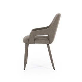 SCAUN FIKA - METAL ȘI ȚESĂTURĂ - MARO - 56.5(L) x 59(l) x 86(h) - Img 2