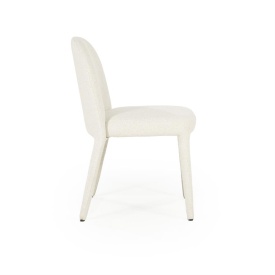 SCAUN JAXX TOSCANA - TESATURA, METAL SI LEMN - BEJ - 51(L) x 59(l) x 82(h) cm - Img 9