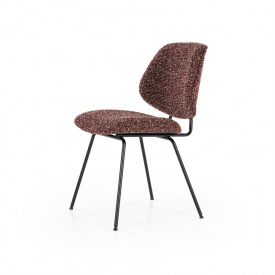 SCAUN JON MAYWOOD - METAL / LEMN / TESATURA 100% POLIESTER - MULTICOLOR - 49.5(L) x 82(h) x 58(l) - Img 2