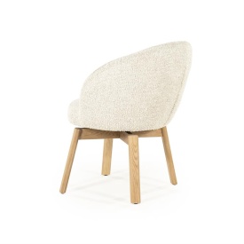 SCAUN LIVIA - BEJ HUSH - 65(L) x 63(l) x 80(h) - Img 4