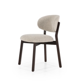 SCAUN MIKKY MOON - TESATURA SI STEJAR - TAUPE - 51(L) x 59.5(l) x 79(h) cm - Img 2