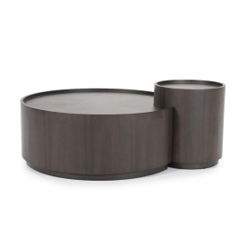 SET MASA DE CAFEA MAX - FURNIR DE NUC - MARO - 40/90(L) x 40/90(l) x 45/35(h) cm - Img 1