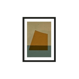 TABLOU - ABSTRACT BEJ - 30 X 40 (CM) - Img 1