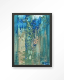 TABLOU - BLUE GREEN ABSTRACT - Img 3