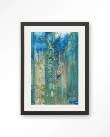 TABLOU - BLUE GREEN ABSTRACT - Img 7