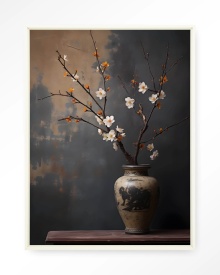 TABLOU - DARK BLOSSOM VASE - Img 4