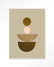 TABLOU - FORMA 1 BEIGE