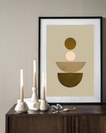 TABLOU - FORMA 1 BEIGE - Img 2