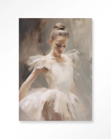 TABLOU - POSING BALLERINA