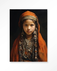 TABLOU - TRADITIONAL GIRL