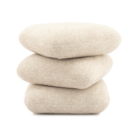 TABURET - BEJ - 44.5(L) x 44.5(l) x 44.5(h) - Img 2