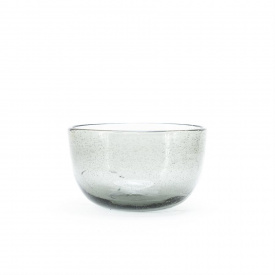 BOL BUBBLE MARE - STICLA - GRI TRANSPARENT - Ø13 x 8.2(h) - Img 1