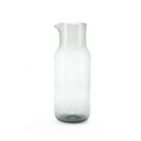 CARAFA BUBBLE - STICLA - GRI TRANSPARENT - Ø9.4 x 25(h) - Img 1