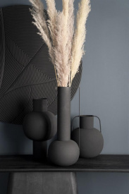 CLOPOT MEDIU - METAL - NEGRU - 25.5(L) x 30(h) x 25.5(l) - Img 8
