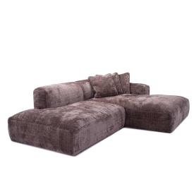 COLTAR MILANO DUO - UMPLUTURA CU PUF DE GASCA - 286(L) x 80(h) x 210(l) - Img 3