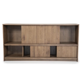 COMODA MILO - LEMN SI FURNIR DE STEJAR - MARO - 180(L) x 42(l) x 90(h) cm - Img 3