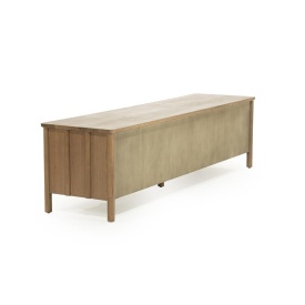 COMODA TV JAKE 4 USI - LEMN SI FURNIR DE STEJAR - MARO - 183(L) x 47(l) x 50(h) cm - Img 4