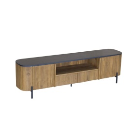 COMODA TV PALAZZO - NATURAL - LEMN DE TEC - 200(L) x 45(l) x 55(h)