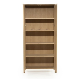 DULAP JAKE - LEMN SI FURNIR DE STEJAR - NATURAL - 102(L) x 47(l) x 210(h) cm - Img 6