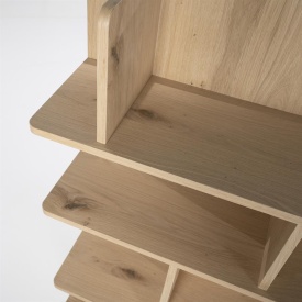 DULAP PATRAT RENEE - FURNIR DE STEJAR - NATURAL - 105(L) x 105(l) x 30(h) cm - Img 10