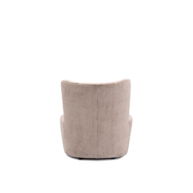 FOTOLIU SICILIA - METAL / LEMN / MATERIAL 100% POLIESTER - BEJ - 74(L) x 80(h) x 80(l) - Img 4