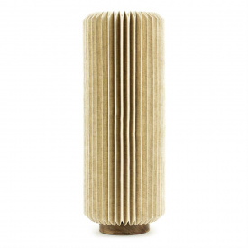 LAMPADAR ZUKI - HARTIE / LEMN - BEJ - 26(L) x 71,5(h) x 26(l) - Img 1