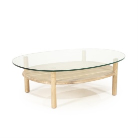 MASĂ DE CAFEA CLEO - NATURALĂ - 101.5(L) x 73(l) x 31.5(h) - Img 3