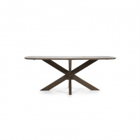 MASA DE DINING NIKKI - LEMN DE MANGO - MARO - 200(L) x 76(h) x 100(l)