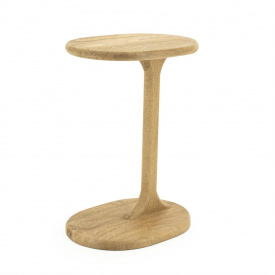 MASA LATERALA FENIX - LEMN DE MANGO [FSC] - NATURAL - 40(L) x 55(h) x 30(l) - Img 1