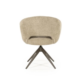 SCAUN ALISSA - GRI TAUPE ORO - 65(L) x 63(l) x 80(h) - Img 6