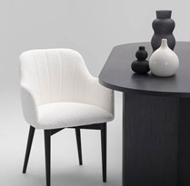 SCAUN ARIA - LEMN / MATERIAL - CULOARE LA ALEGERE - 59(L) x 81(h) x 59(l) - Img 5