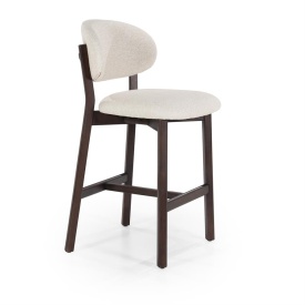 SCAUN DE BAR MIKKY MOON - TESATURA SI STEJAR - BEJ - 53(L) x 57.5(l) x 97.5(h) cm - Img 10