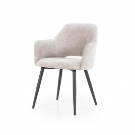 SCAUN ESMEE - POLIESTER / METAL - ALB - 58(L) x 81(h) x 57.5(l) - Img 1