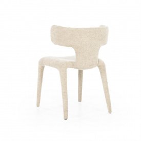 SCAUN HAVE - TESATURA / METAL / LEMN - CREM PORTO - 52(L) x 78.5(h) x 56.5(l) - Img 5