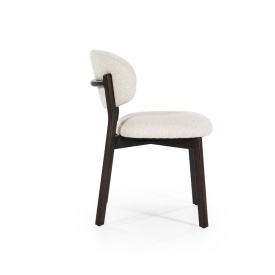 SCAUN MIKKY MOON - TESATURA SI STEJAR - BEJ - 51(L) x 59.5(l) x 79(h) cm - Img 9