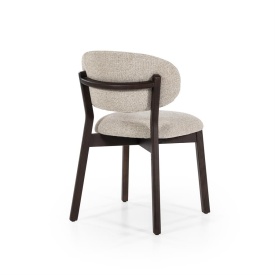 SCAUN MIKKY MOON - TESATURA SI STEJAR - TAUPE - 51(L) x 59.5(l) x 79(h) cm - Img 7
