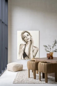TABLOU - A WOMAN'S FACE - Img 2